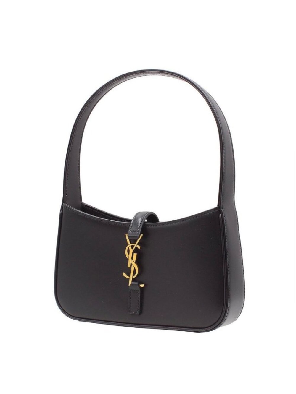 Saint Laurent le 5 7 Mini Hobo Handbag : Black - Picture 4 of 10